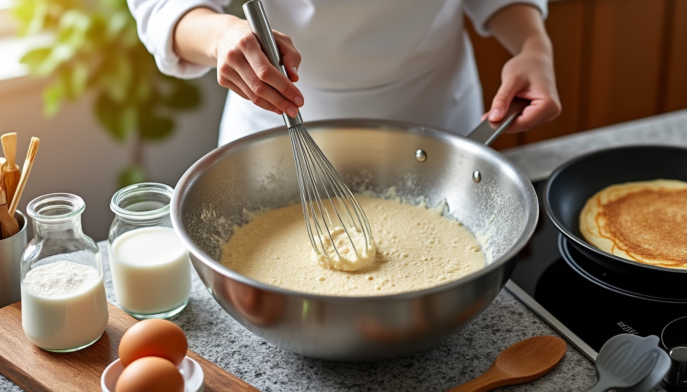 découvrez nos astuces efficaces pour rattraper une pâte à crêpe mousseuse. apprenez les techniques simples pour obtenir une texture parfaite et savourer des crêpes délicieuses à chaque fois !