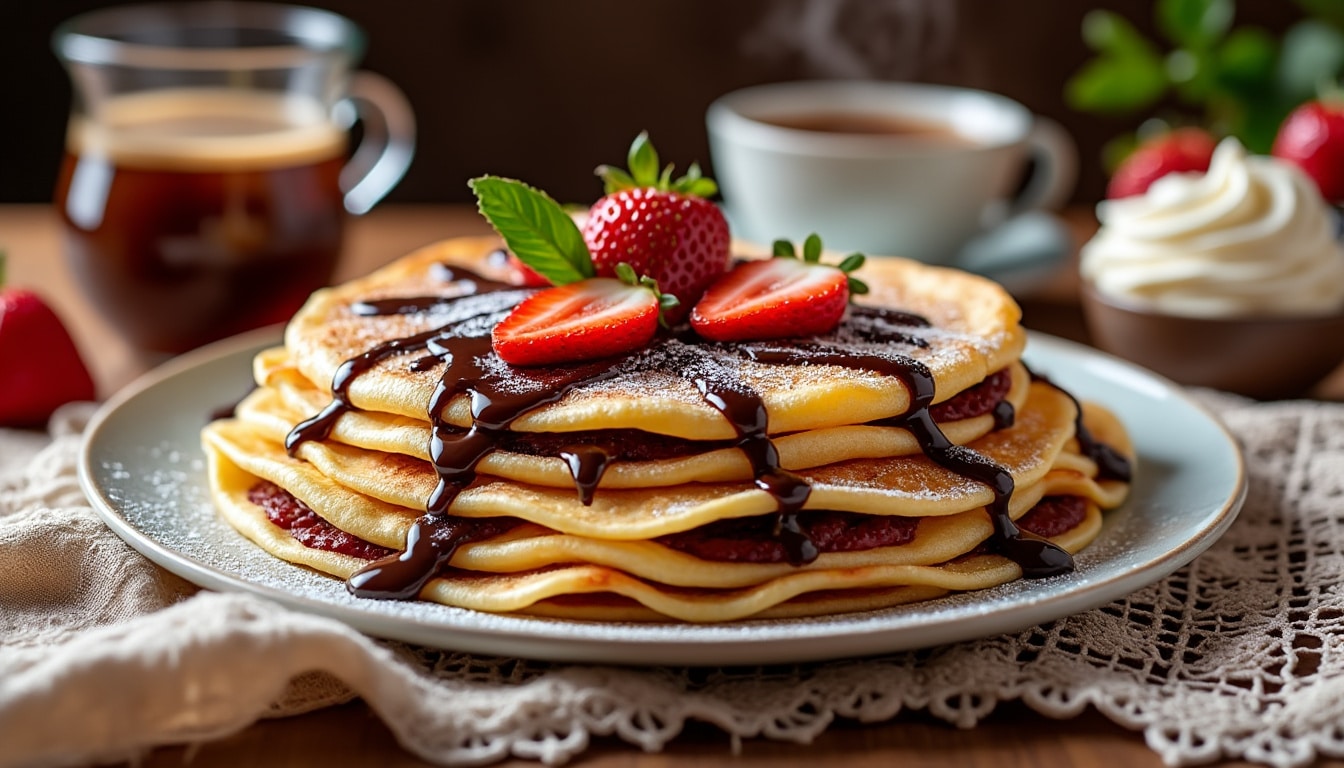 découvrez notre recette secrète pour préparer des crêpes ultra moelleuses et irrésistibles. parfaites pour le petit-déjeuner ou le dessert, ces crêpes raviront vos papilles avec leur texture légère et leur goût inégalé.