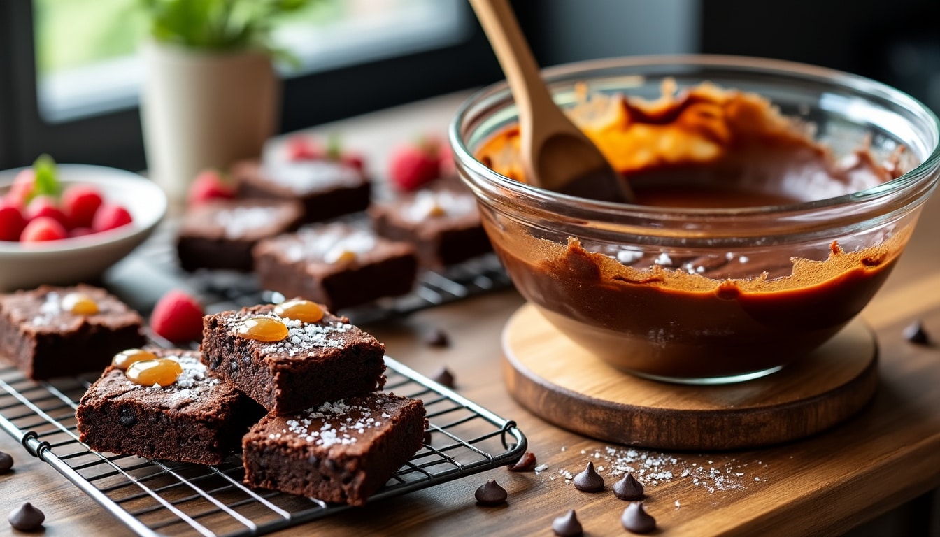 découvrez la recette ultime des brownies qui va révolutionner votre façon de les préparer ! savoureux, moelleux et faciles à réaliser, ces brownies deviendront rapidement un incontournable dans votre cuisine. laissez-vous séduire par une expérience gustative inédite et impressionnez vos proches avec ce dessert confectionné avec amour.