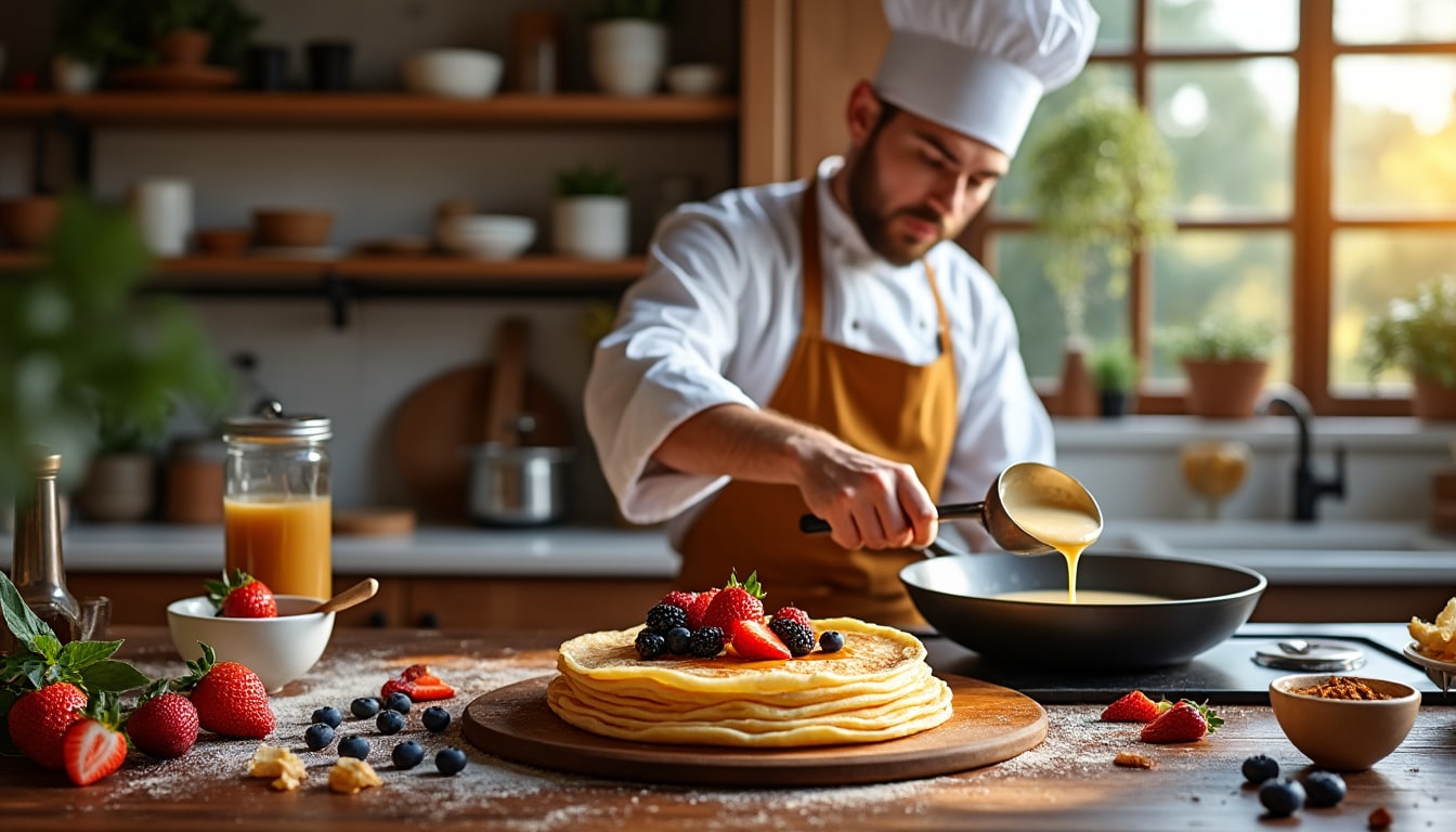 découvrez le secret bien gardé pour préparer des crêpes parfaites à chaque fois ! avec ces astuces incontournables, vos crêpes seront légères, moelleuses et délicieusement savoureuses. ne manquez pas cette révélation qui transformera vos goûters !