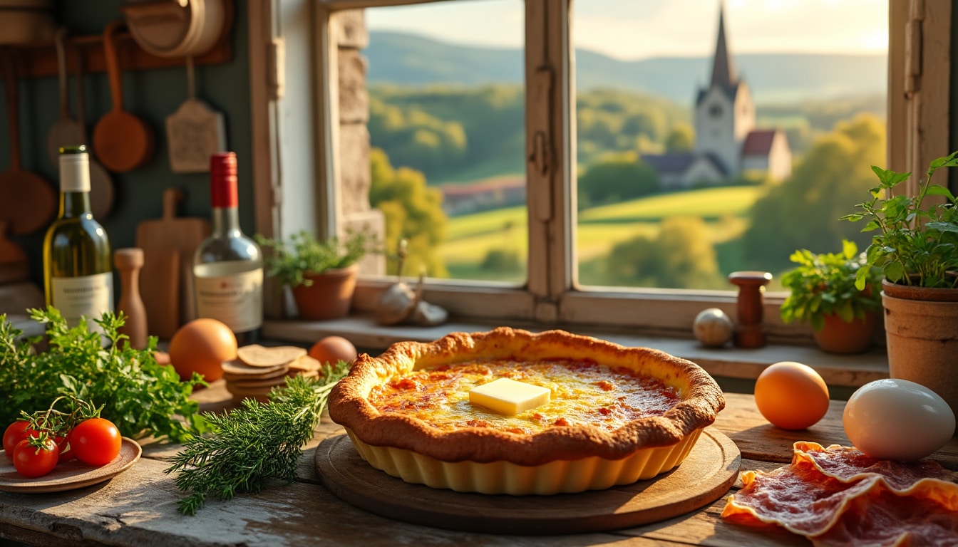 découvrez le mystère caché derrière la célèbre recette de la quiche lorraine. plongez dans les ingrédients secrets et les astuces de préparation qui feront de votre quiche un plat irrésistible. ne manquez pas cette révélation gourmande !