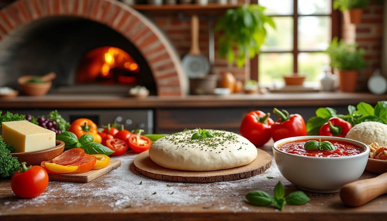 découvrez l'ingrédient secret qui rend cette recette de pâte à pizza irrésistible ! étonnez vos invités et réveillez vos papilles avec une texture parfaite et un goût inoubliable. ne manquez pas cette astuce culinaire surprenante qui fera de vos soirées pizza un véritable succès.