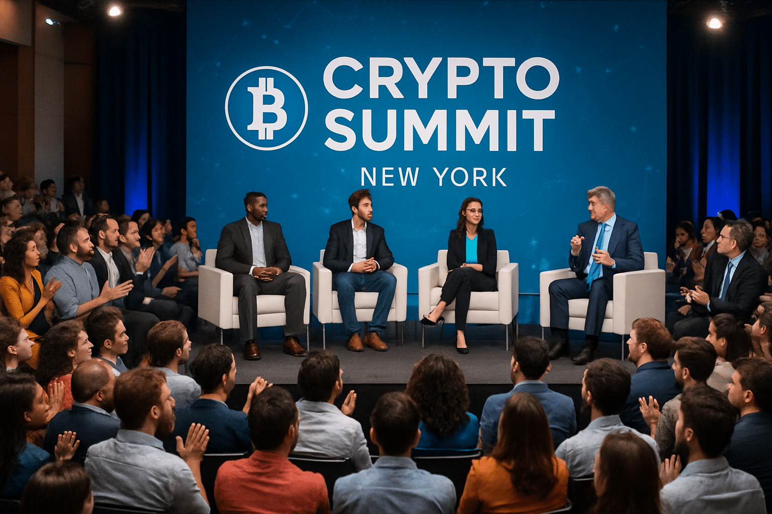 eric adams, maire de new york, se rend à las vegas pour participer à une conférence sur le bitcoin, suite au sommet crypto de new york. il partage son enthousiasme pour l'avenir des cryptomonnaies en déclarant : 'je sens l'argent', soulignant son engagement envers l'innovation financière.