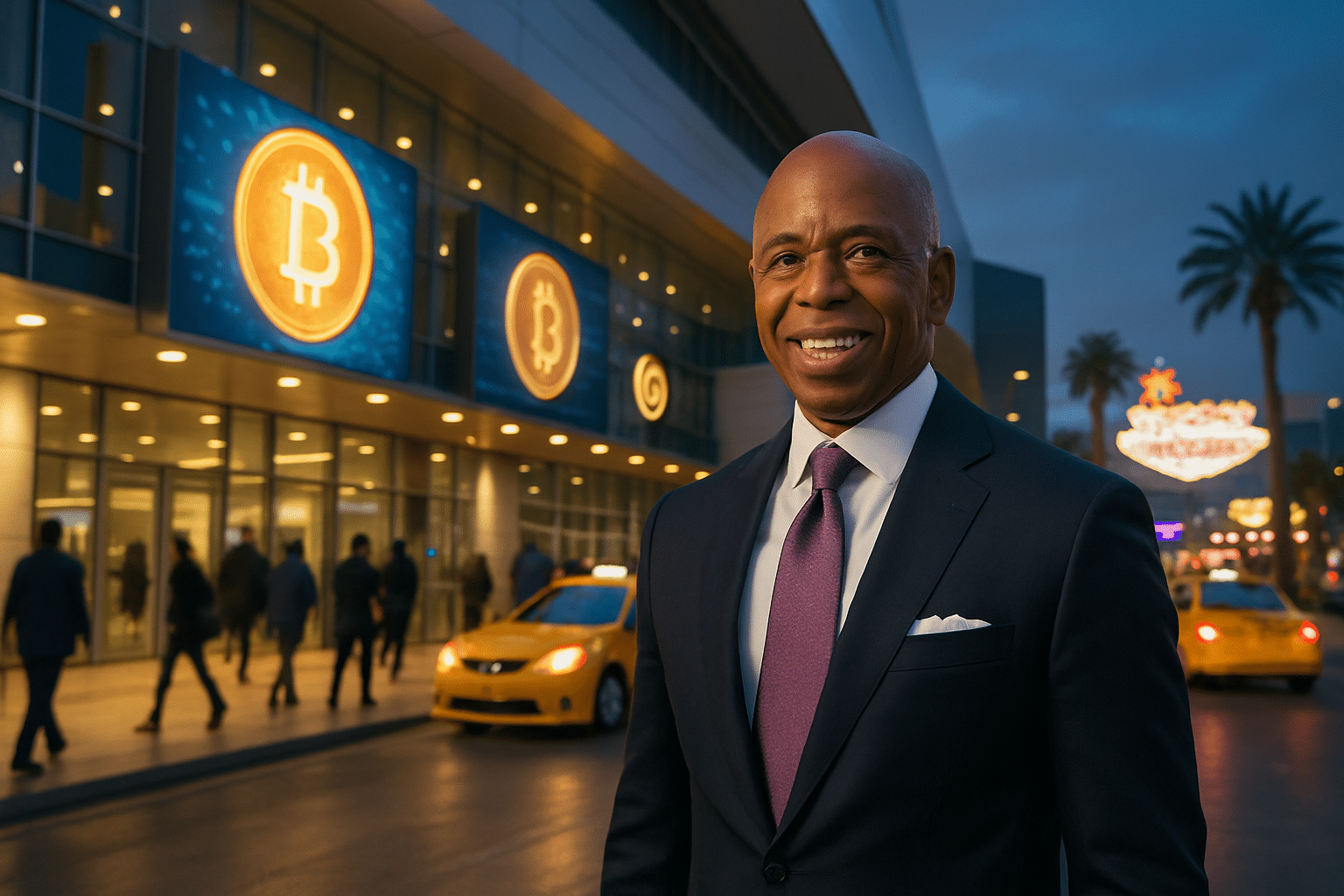 eric adams se rend à las vegas pour une conférence sur le bitcoin après le sommet crypto de new york, partageant son enthousiasme pour l'avenir financier en déclarant : 'je sens l'argent'. rejoignez-nous pour découvrir ses perspectives sur la crypto-monnaie et son impact sur l'économie.