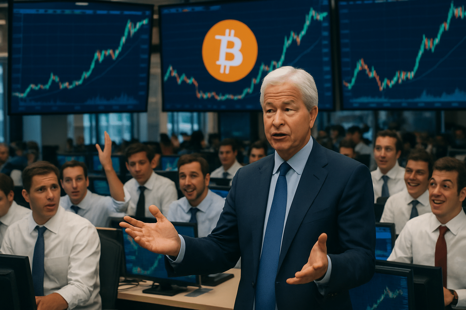 découvrez comment jamie dimon, le pdg de jpmorgan, ouvre la voie à l'intégration du bitcoin dans les services bancaires, soulignant une évolution majeure dans la perception des cryptomonnaies par les institutions financières.