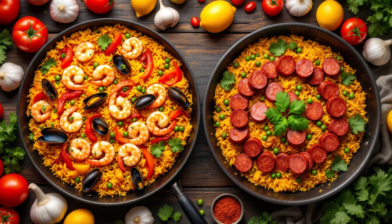 découvrez notre recette de paella qui suscite le débat : avec ou sans chorizo ? apprenez à concocter ce plat emblématique de la cuisine espagnole, de ses ingrédients authentiques à ses astuces de préparation. que vous soyez puriste ou aventurier culinaire, savourez chaque bouchée de ce délice méditerranéen.