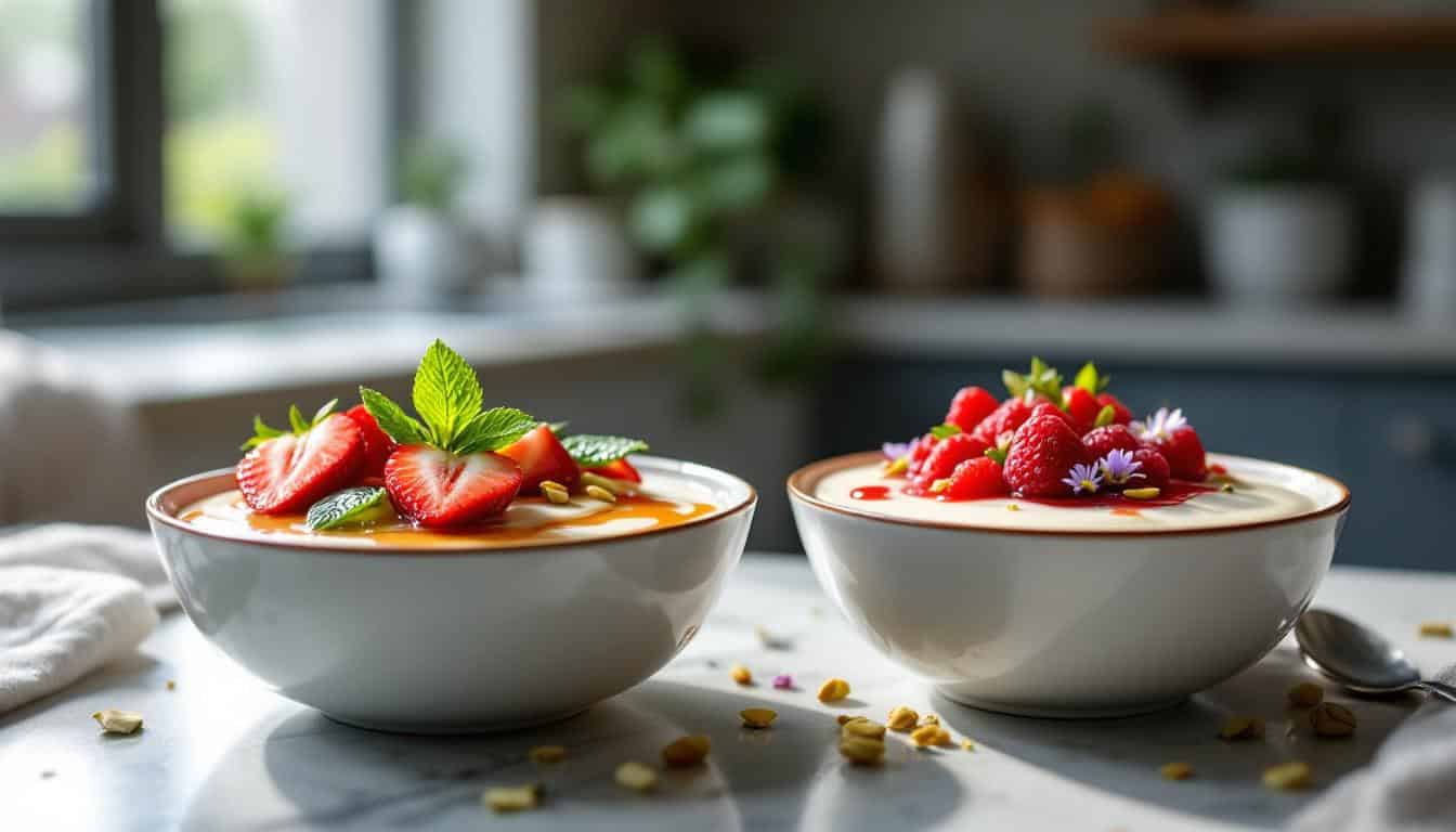 découvrez notre recette de panna cotta facile, avec et sans gélatine. apprenez à préparer ce dessert crémeux et délicat, idéal pour toutes vos occasions. suivez nos conseils pour réussir votre panna cotta à coup sûr !
