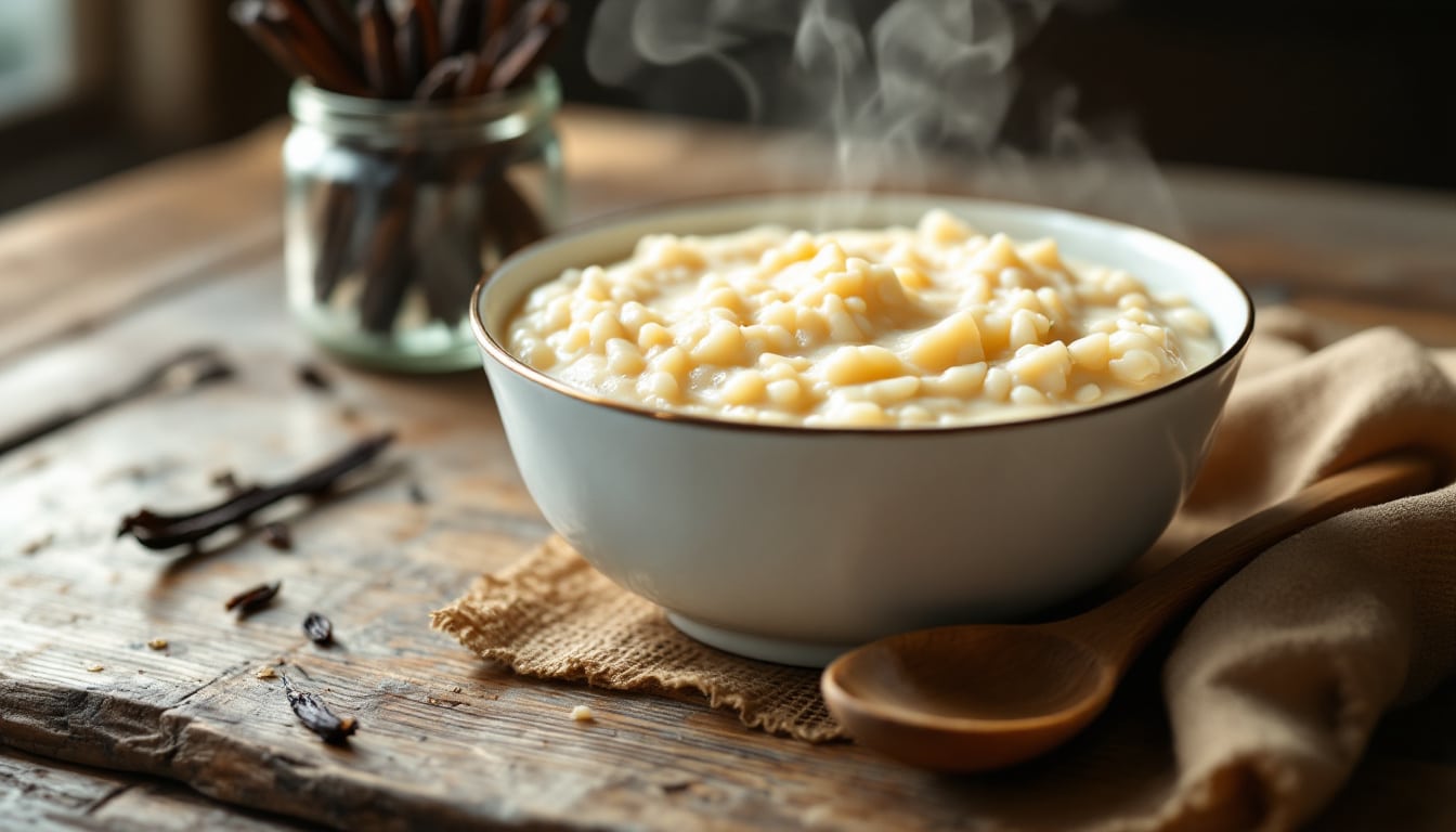 découvrez notre délicieuse recette de riz au lait, accompagnée d'astuces incontournables pour maîtriser la texture et éviter qu'elle ne devienne trop épaisse. un dessert crémeux et réconfortant à savourer !