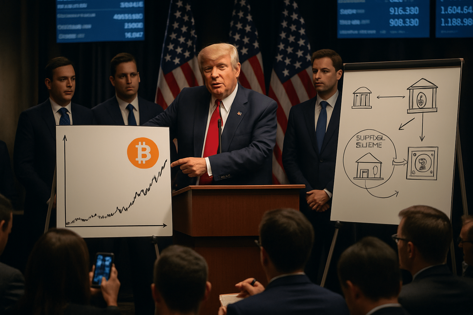 découvrez la proposition de trump concernant la création d'une réserve stratégique de bitcoin. explorez son fonctionnement, ses implications économiques et politiques, et ce que cela signifie pour l'avenir de la cryptomonnaie aux états-unis.