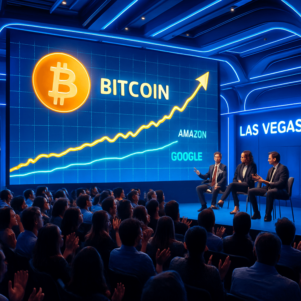 découvrez les dernières nouveautés en direct de las vegas où le bitcoin surpasse amazon et google. plongez dans les enjeux de cette montée fulgurante et ce que cela signifie pour l'avenir des cryptomonnaies.