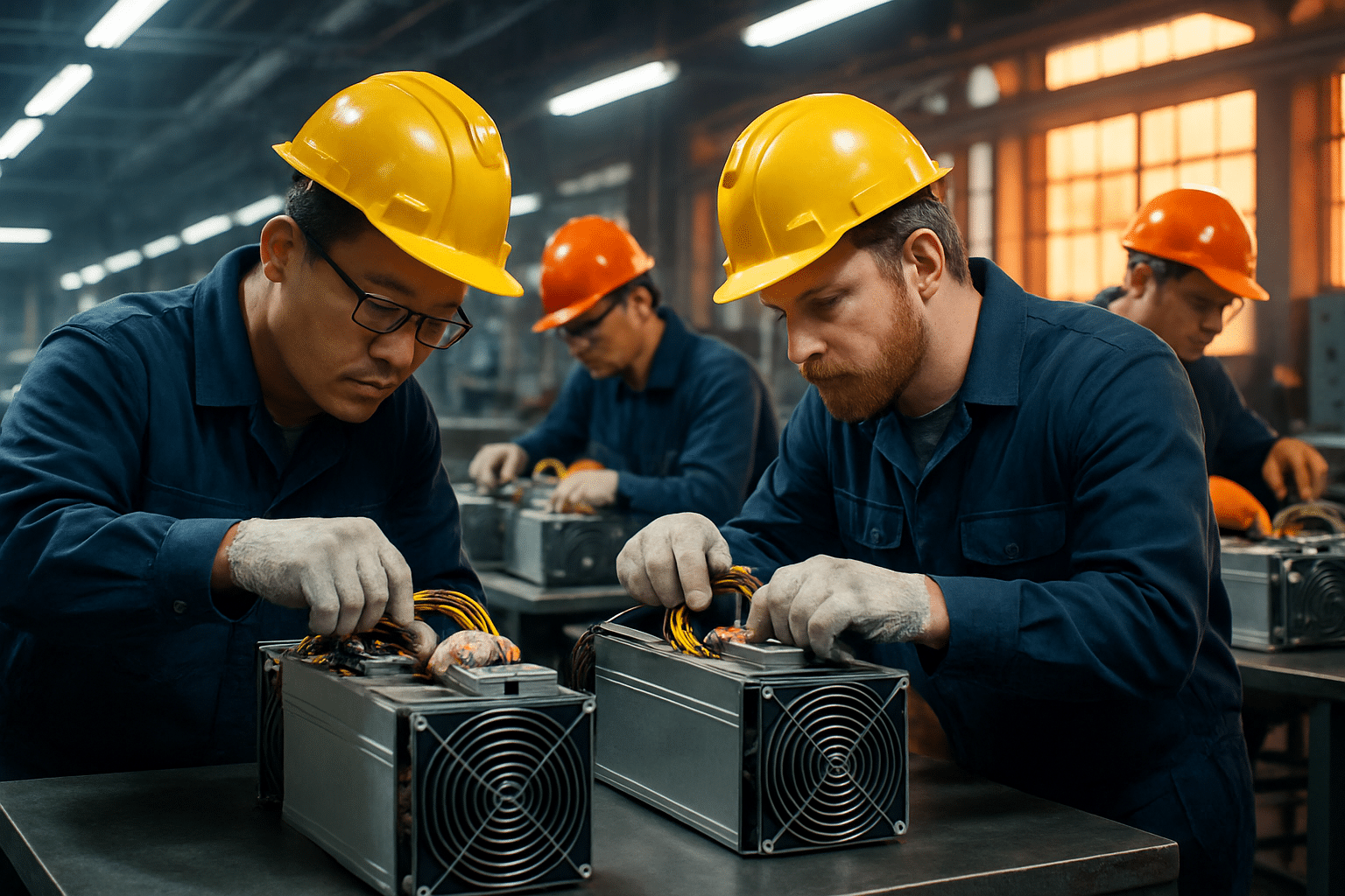 découvrez comment des fabricants chinois de machines de minage de bitcoin se réorientent vers la production aux états-unis pour éviter les tarifs douaniers, redéfinissant ainsi le paysage du minage et de l'économie américaine.
