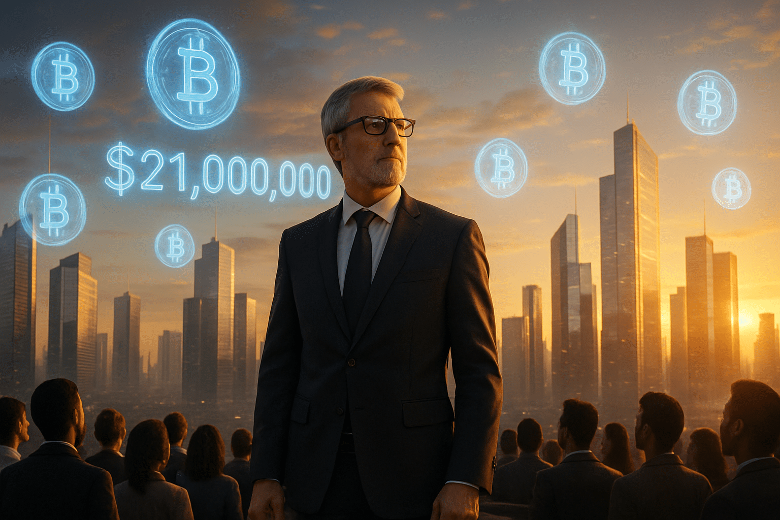 découvrez la prévision audacieuse de michael saylor, le pdg de strategy, qui anticipe que le bitcoin pourrait atteindre la valeur incroyable de 21 millions de dollars d'ici l'année 2046. explorez les raisons derrière cette prédiction optimiste et ce que cela pourrait signifier pour l'avenir des crypto-monnaies.