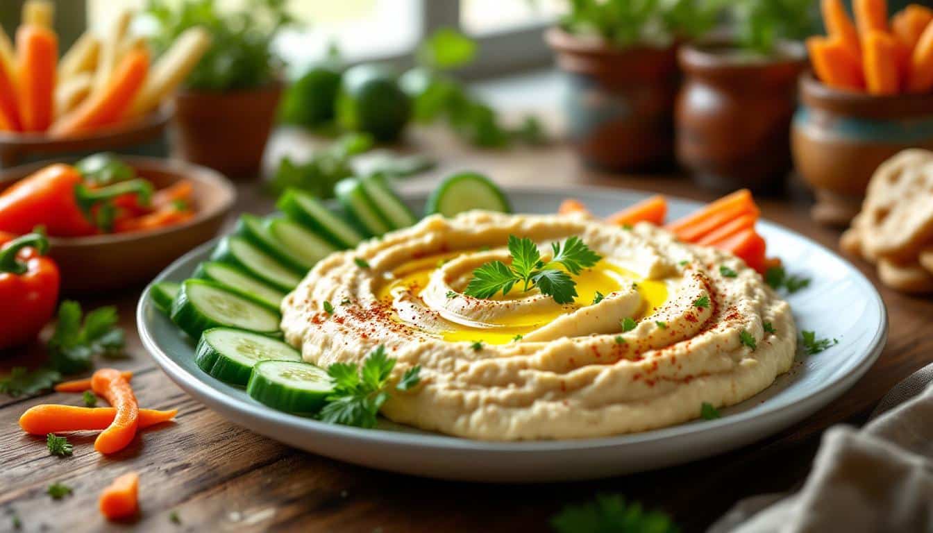 découvrez notre recette de houmous qui vous révélera l'ingrédient secret pour obtenir une texture onctueuse et délicieuse. parfait en apéritif ou en accompagnement, ce houmous va ravir vos papilles et impressionner vos invités !