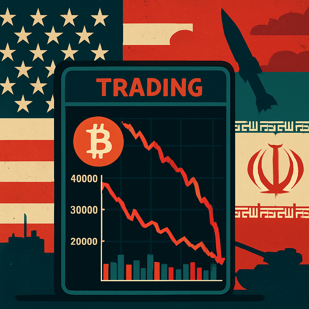 la récente frappe de trump contre l'iran provoque des turbulences sur le marché des cryptomonnaies, entraînant une chute temporaire du bitcoin sous les 101 000 dollars. découvrez comment cet événement géopolitique impacte les tendances financières et les réactions des investisseurs.