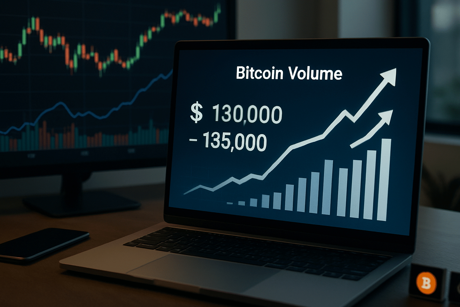découvrez comment un nouvel indicateur du volume du bitcoin prévoit une progression fulgurante de son prix, atteignant entre 130 000 et 135 000 dollars cet été. analyse des tendances et facteurs influençant cette hausse imminente.