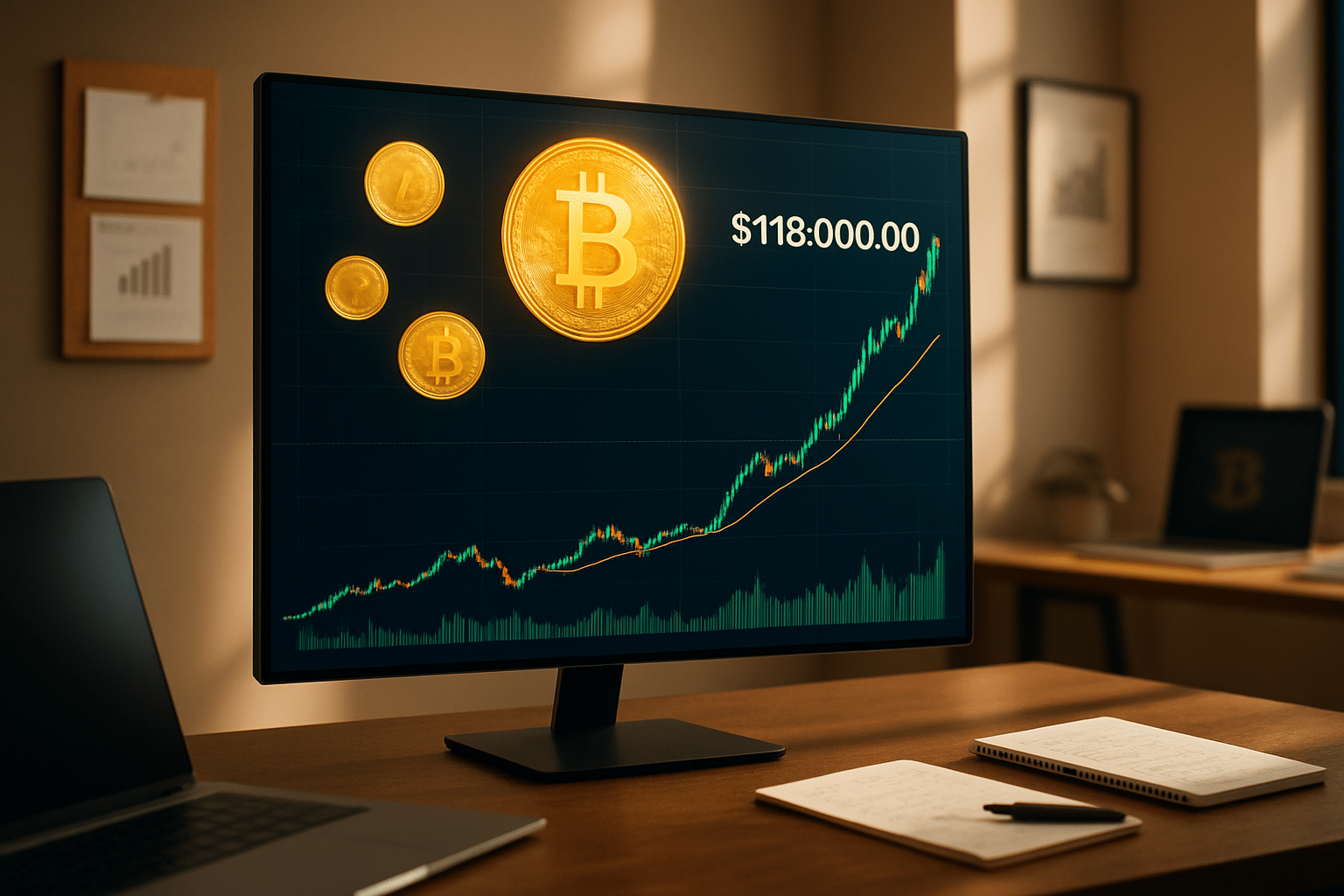 découvrez comment le bitcoin a franchi pour la première fois la barre des 118 000 dollars, marquant un nouvel exploit dans son ascension. restez informé des tendances actuelles du marché et des facteurs influençant cette montée fulgurante.