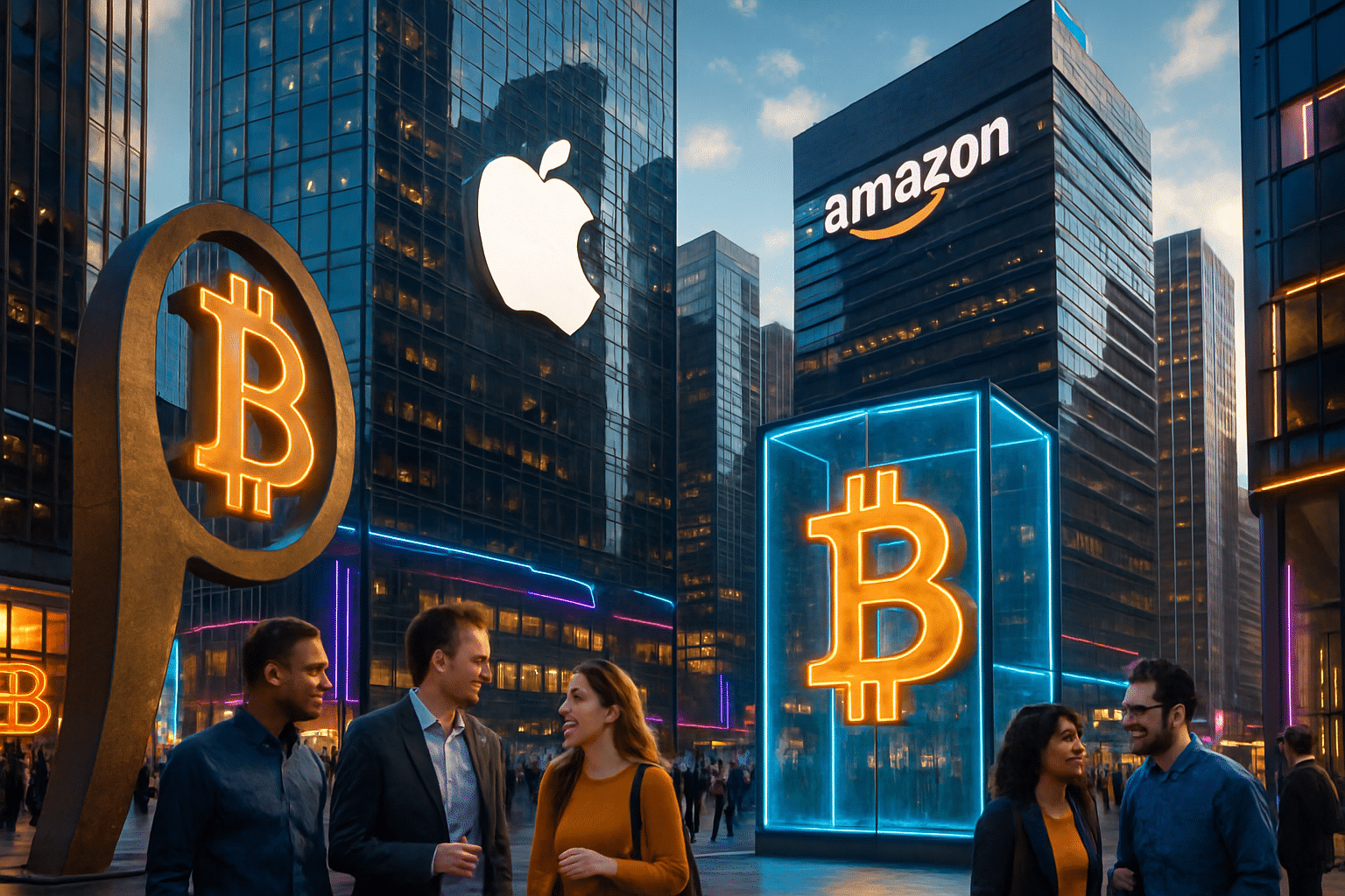 découvrez pourquoi des entreprises majeures comme apple et amazon investissent dans bitcoin. analyse des enjeux technologiques, économiques et stratégiques derrière l'intérêt croissant de ces géants de la tech pour la cryptomonnaie.