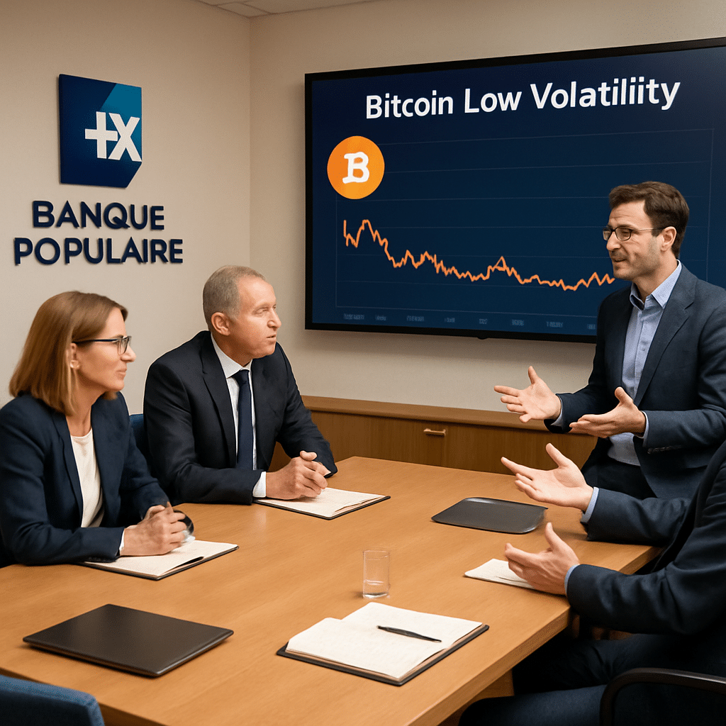 découvrez les prévisions d'une grande banque sur la diminution de la volatilité du bitcoin. est-ce le moment idéal pour investir dans cette cryptom monnaie ? analysez les tendances et faites le bon choix financier.