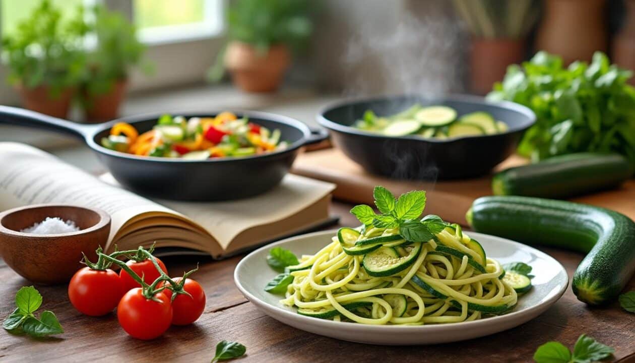découvrez notre guide complet de recettes de courgettes pour préparer facilement des plats savoureux, sains et variés. idéal pour des repas simples, rapides et gourmands !