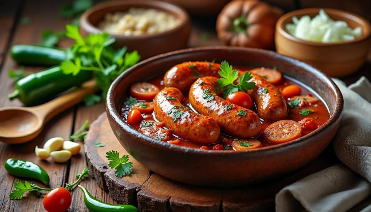 découvrez notre guide complet pour préparer la saucisse rougaille, un plat créole savoureux. apprenez les étapes essentielles, les astuces de cuisine et les ingrédients indispensables pour réaliser ce délice aux saveurs envoûtantes. parfait pour épater vos invités et ravir vos papilles!